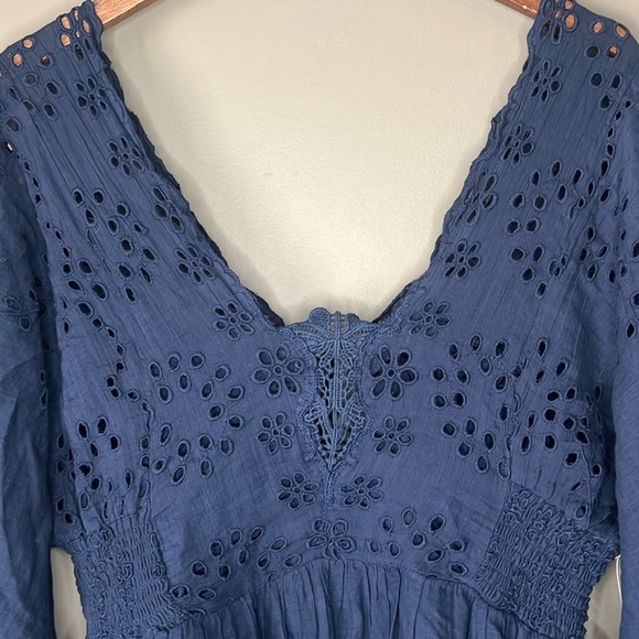 Free people Lottie mini eyelet embroidered dress - Picture 10 of 16